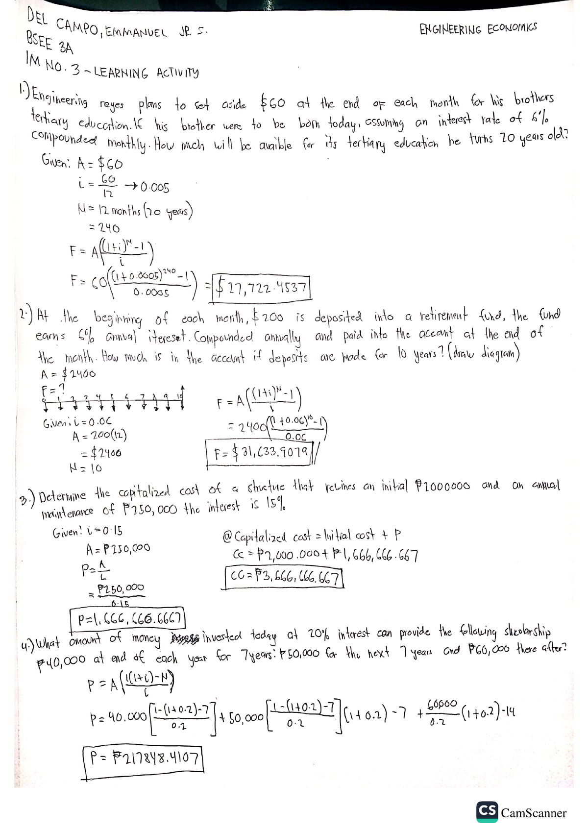 electrical engineering assignments