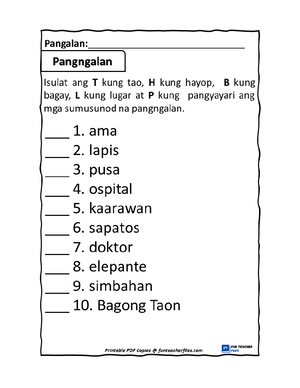 Grade 12 UCSP Third Quarter Test - La Union Colleges of Science and ...