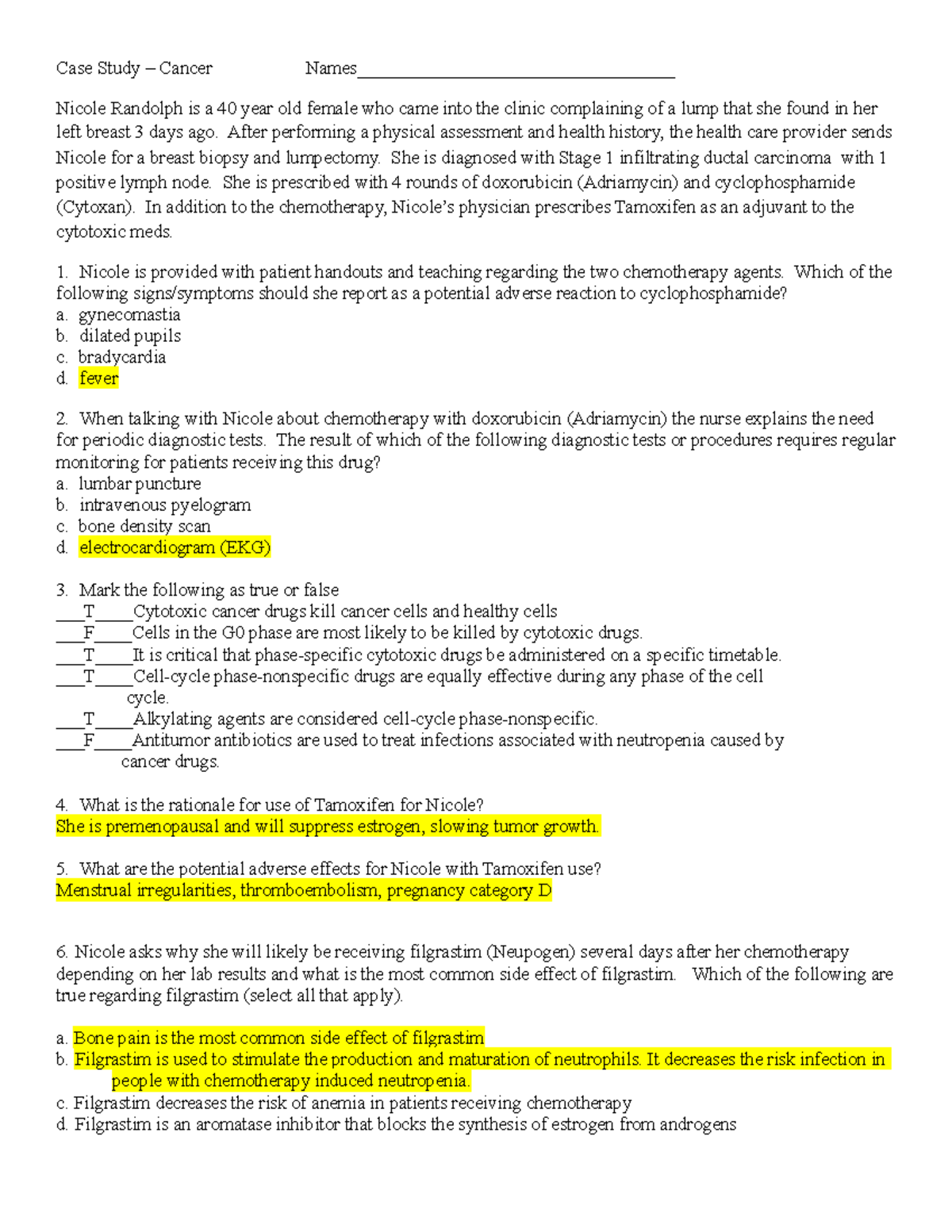 case study of blood cancer