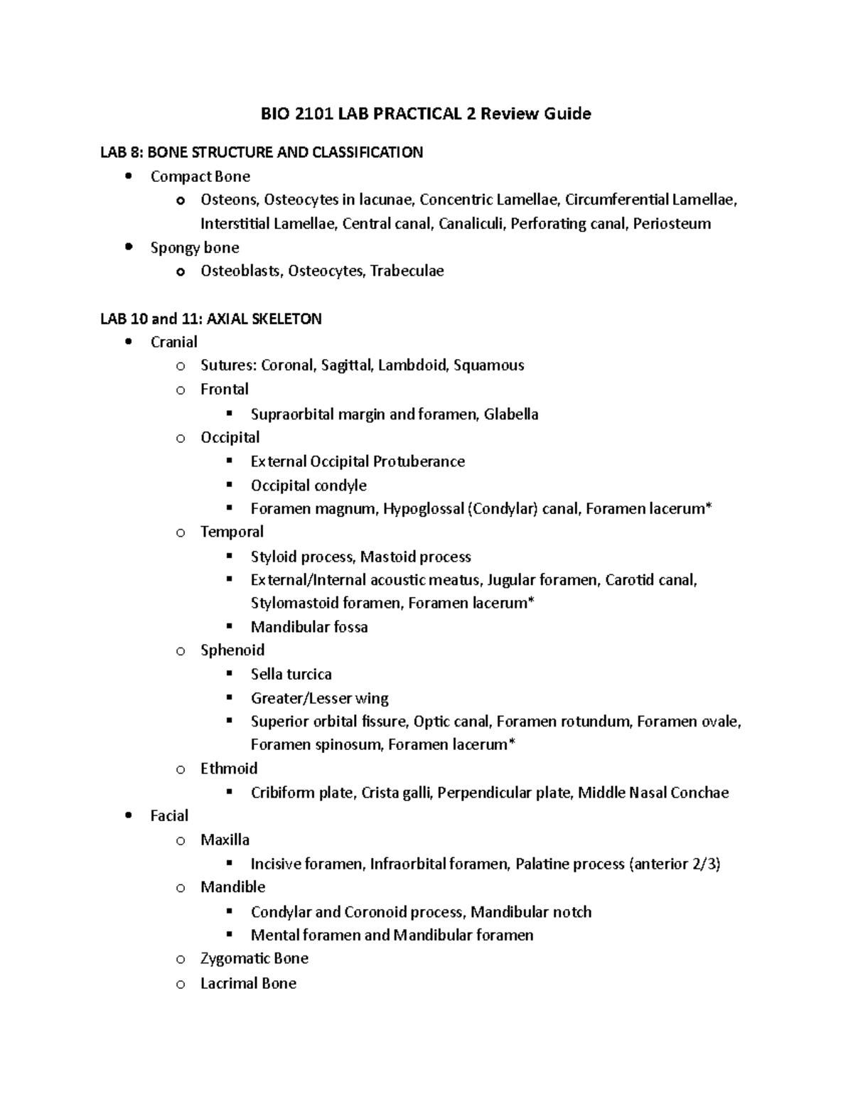 A And P 2 Lab Practical Exam 2 Anatomy 2 Lab Practical 2 at Gustavo Christensen blog