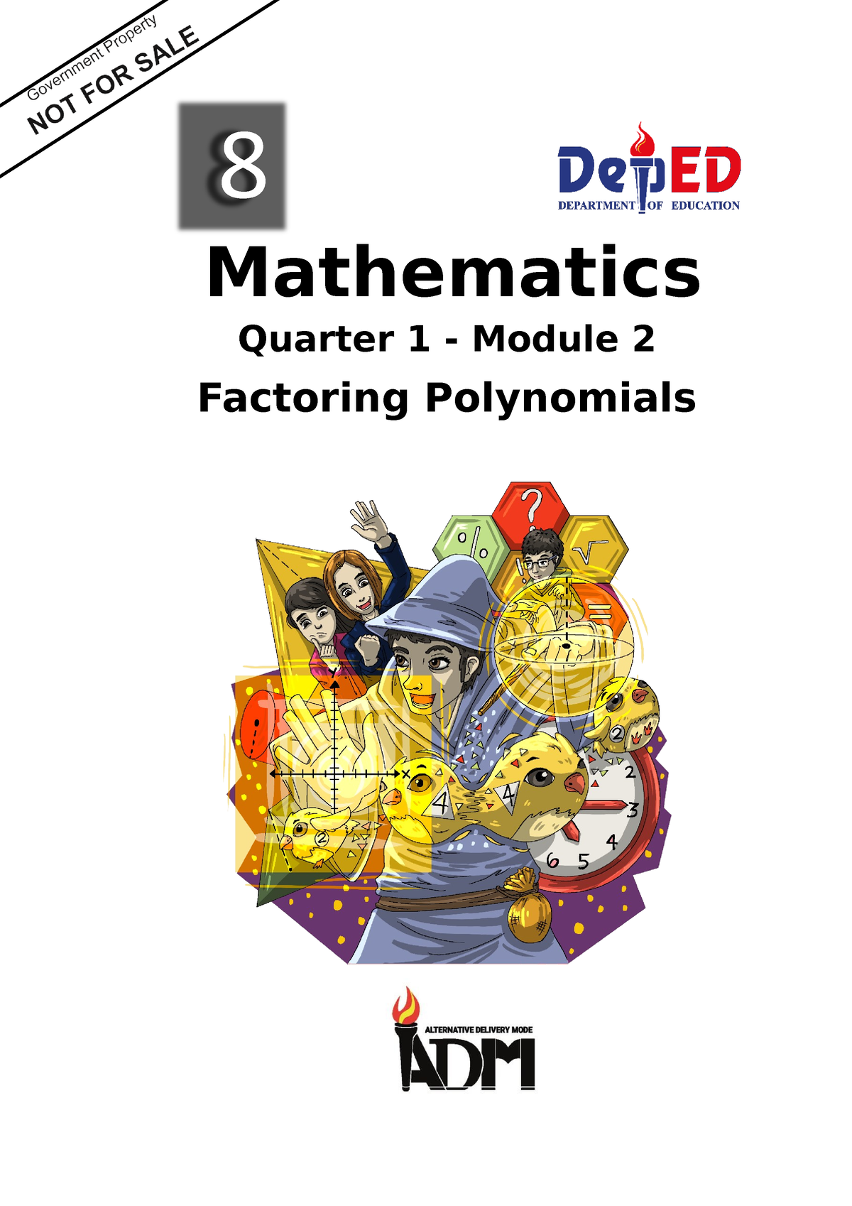 Math8 Q1 Mod2 Factoring-Polynomials V5 - 8 Mathematics Quarter 1 ...