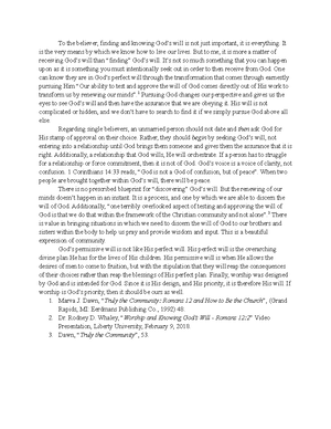 WRSP 410-B01 Final Project.Lesson Plans Assignment - Liberty University ...
