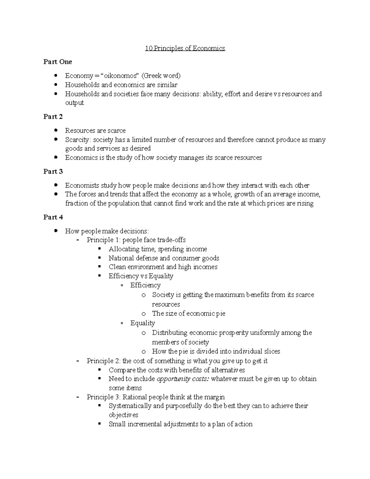 ECON 2023 Chapter 1 - Emir Phillips - 10 Principles of Economics Part ...