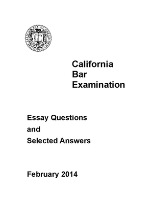 california bar essay flashcards