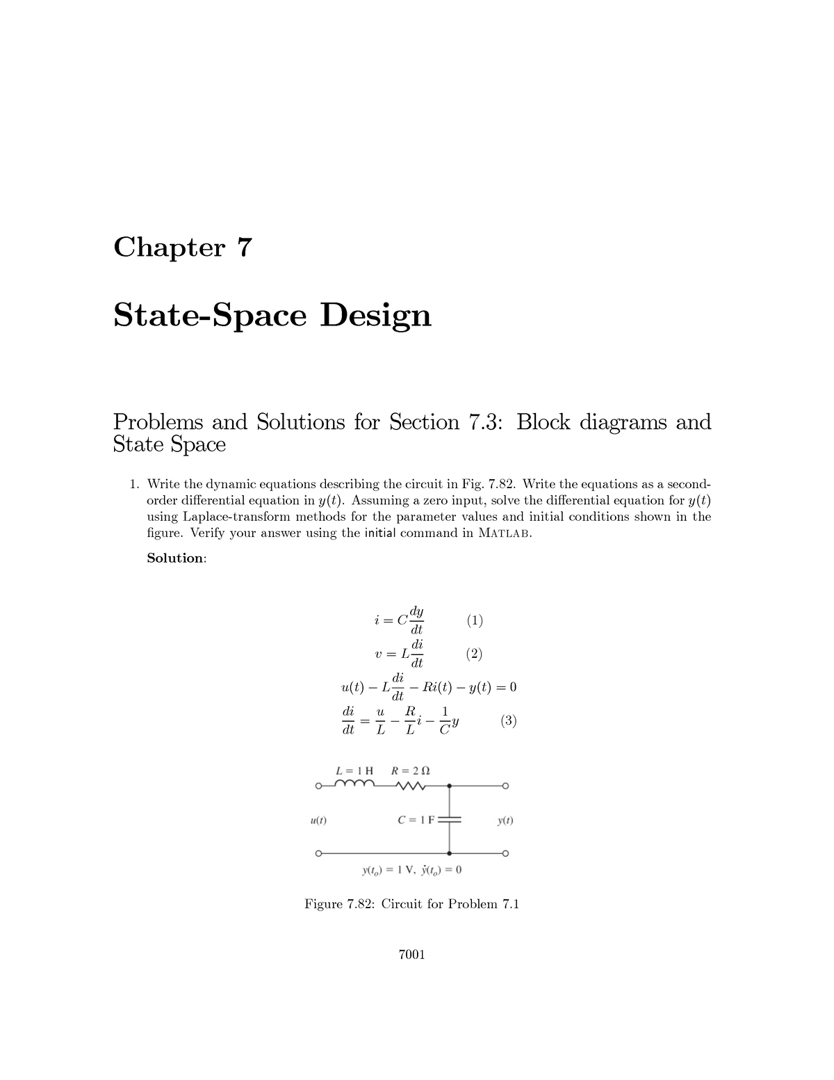 Feedback Control Of Dynamic Systems 6th - Chapter 7 State-Space Design ...