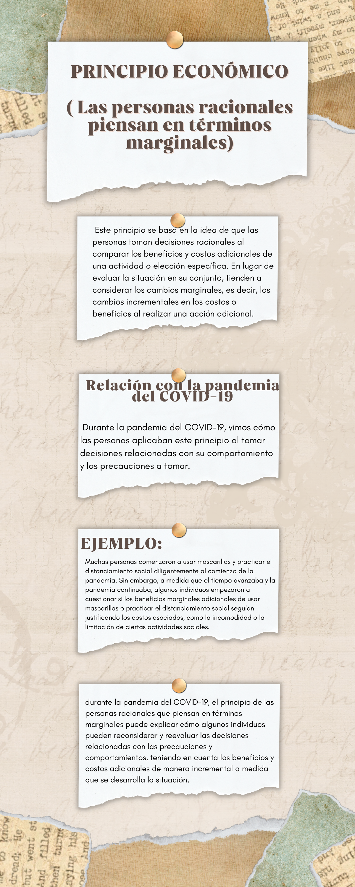 Principio económico ( Las personas racionales piensan en términos ...