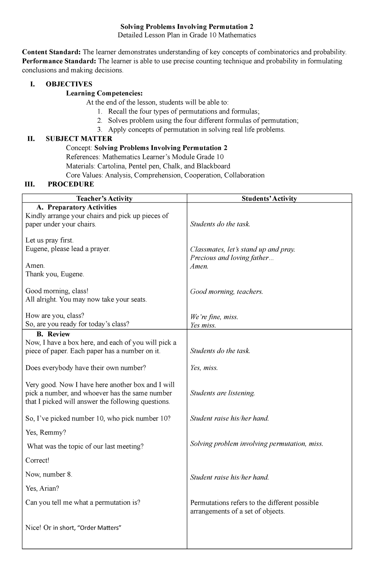 LP4-predemo Lagdamin Performance Task - Solving Problems Involving ...