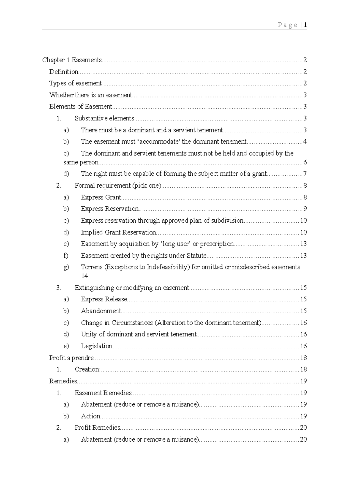 property-law-final-exam-notes-c-the-dominant-and-servient-tenements