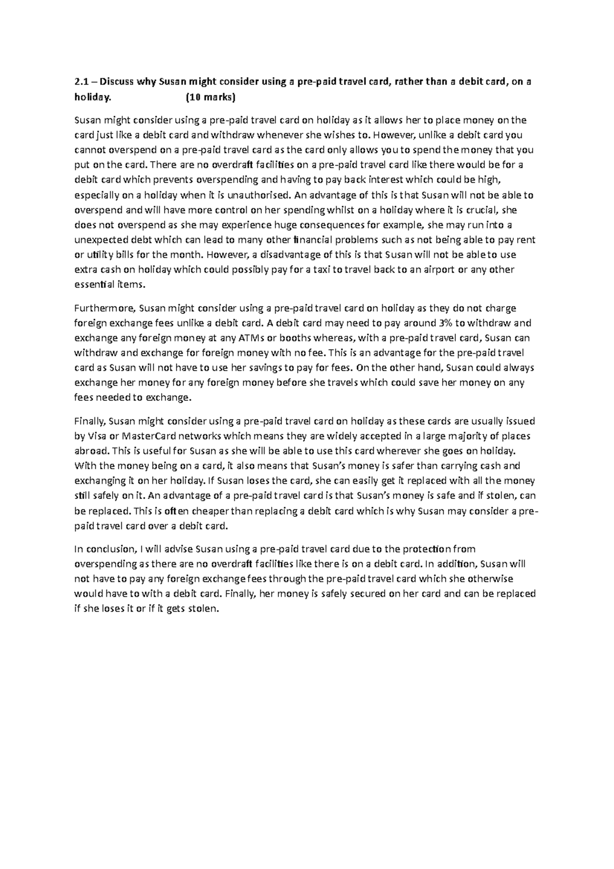 Case study 2 answers picture