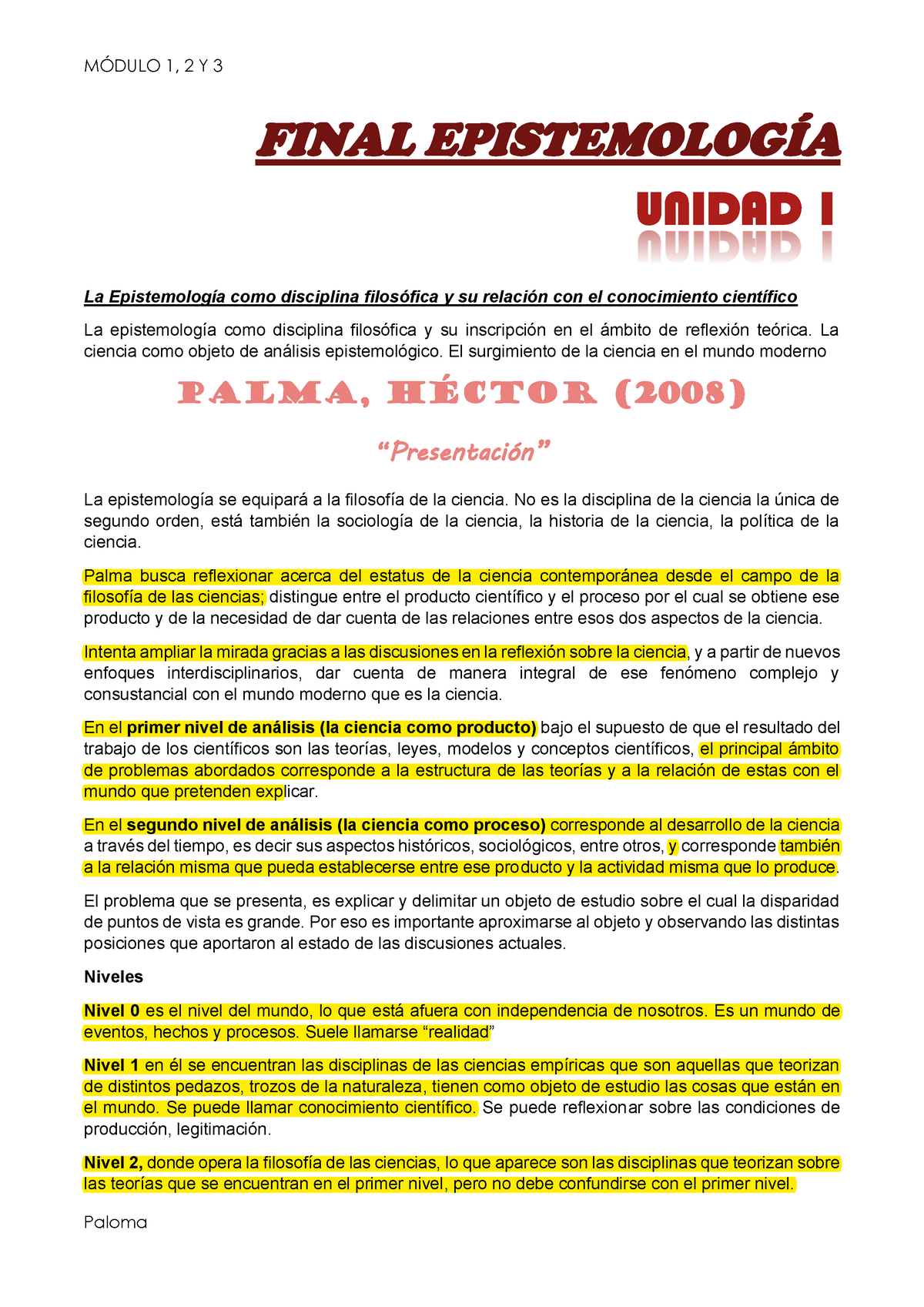 Resumen Epistemología. Licenciatura En Psicología, Profesor Demonte ...