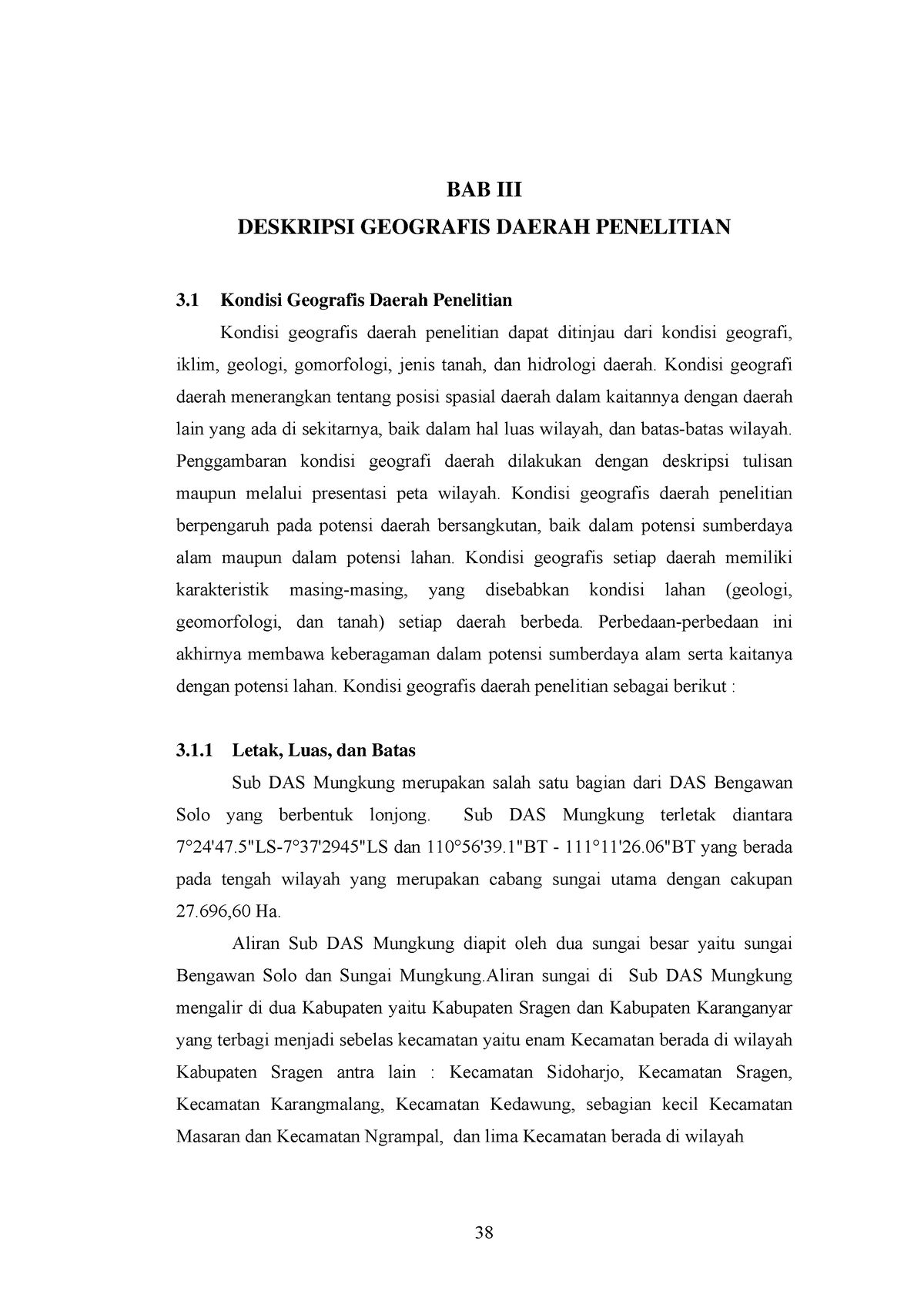 BAB%20III - Text Book - 38 BAB III DESKRIPSI GEOGRAFIS DAERAH ...