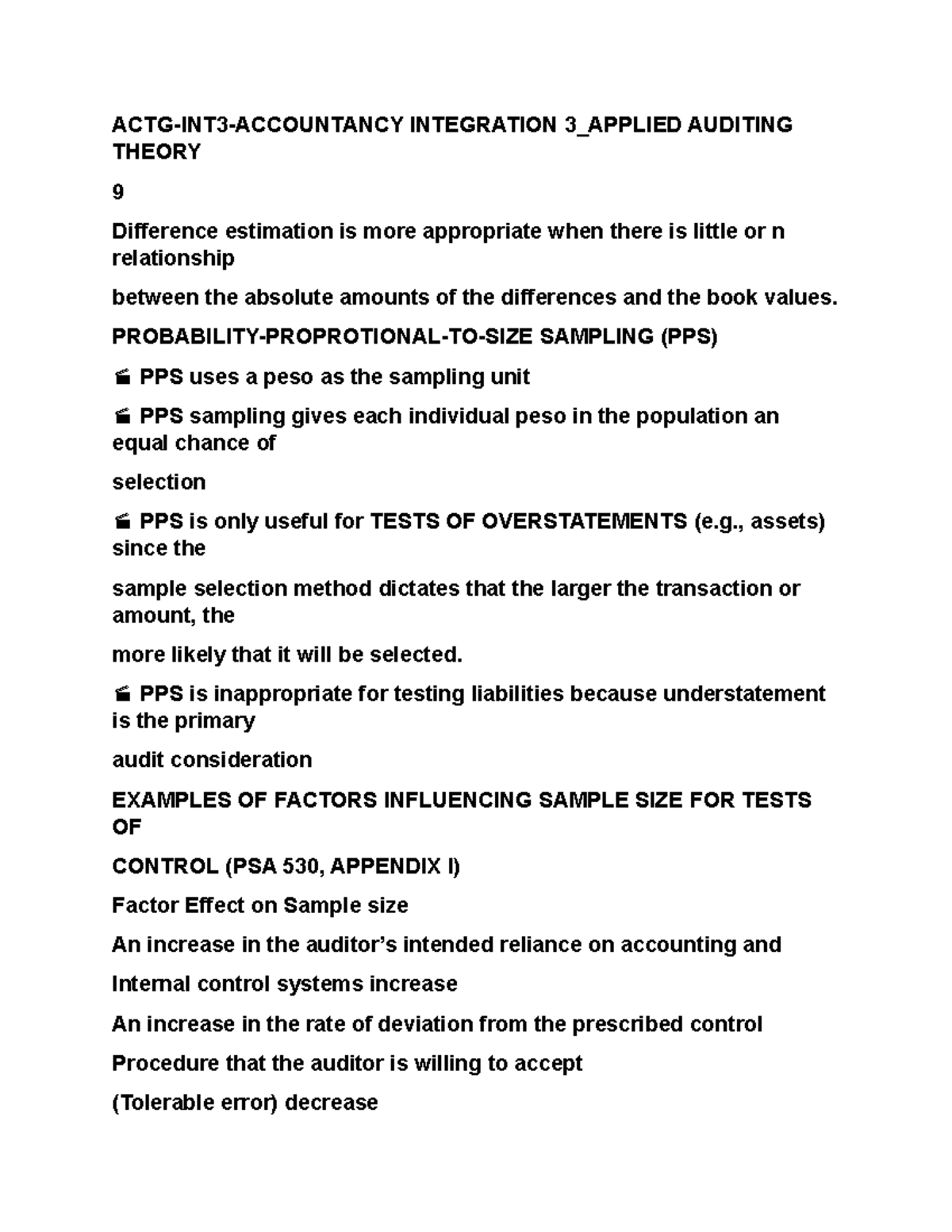 Chapter 5.9 Integ Auditing - ACTG-INT3-ACCOUNTANCY INTEGRATION 3 ...