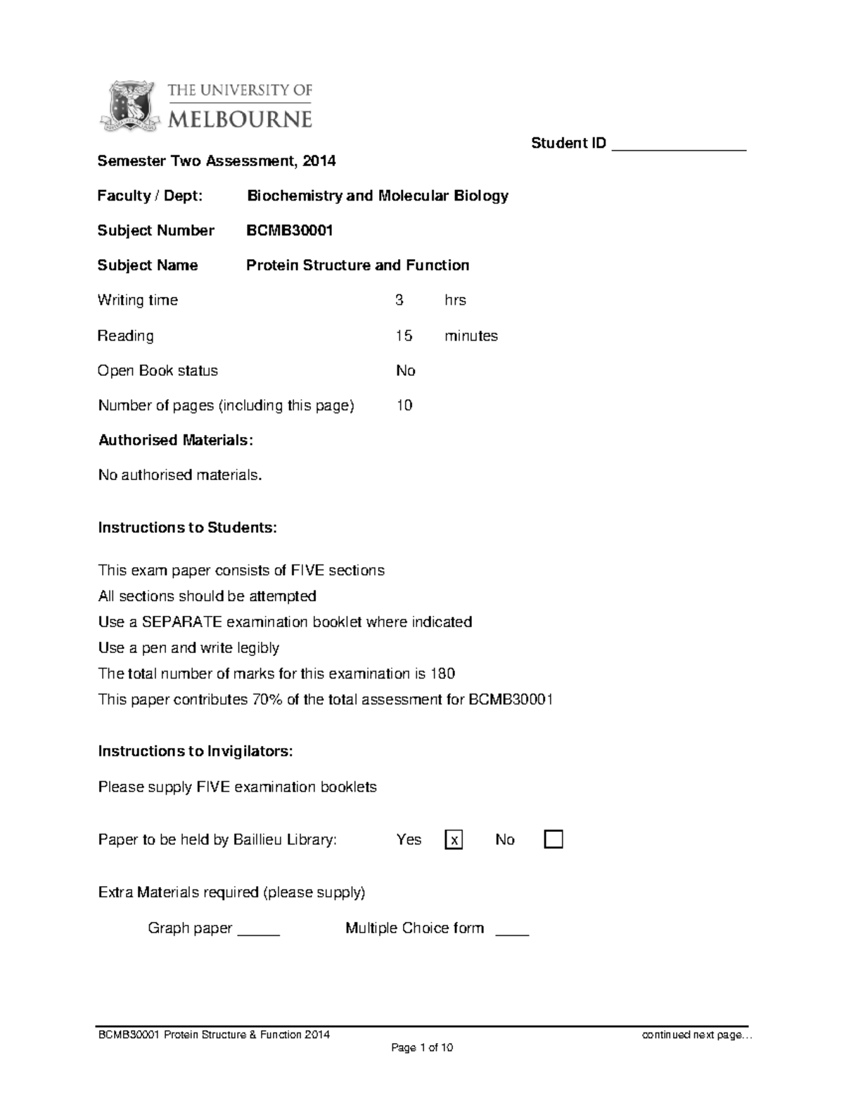 bcmb30001-2014-bcmb30001-protein-structure-function-2014-continued