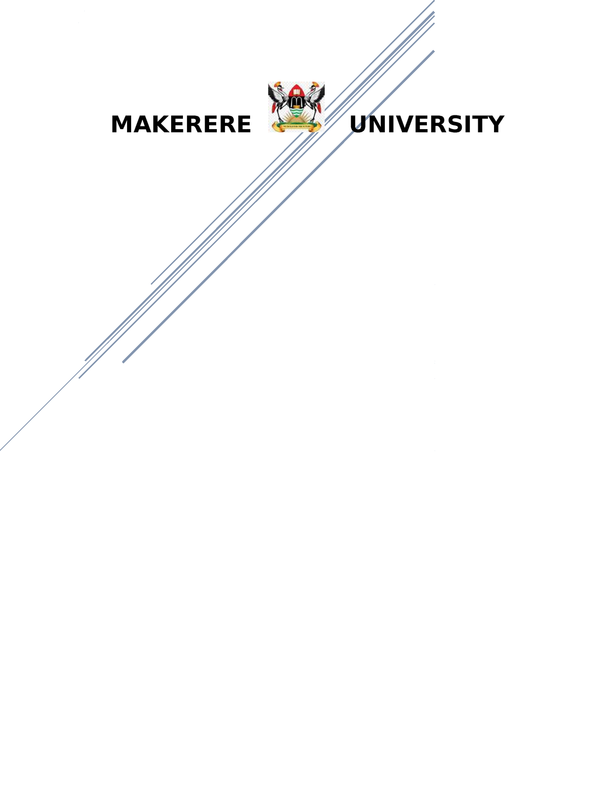 makerere university dissertations