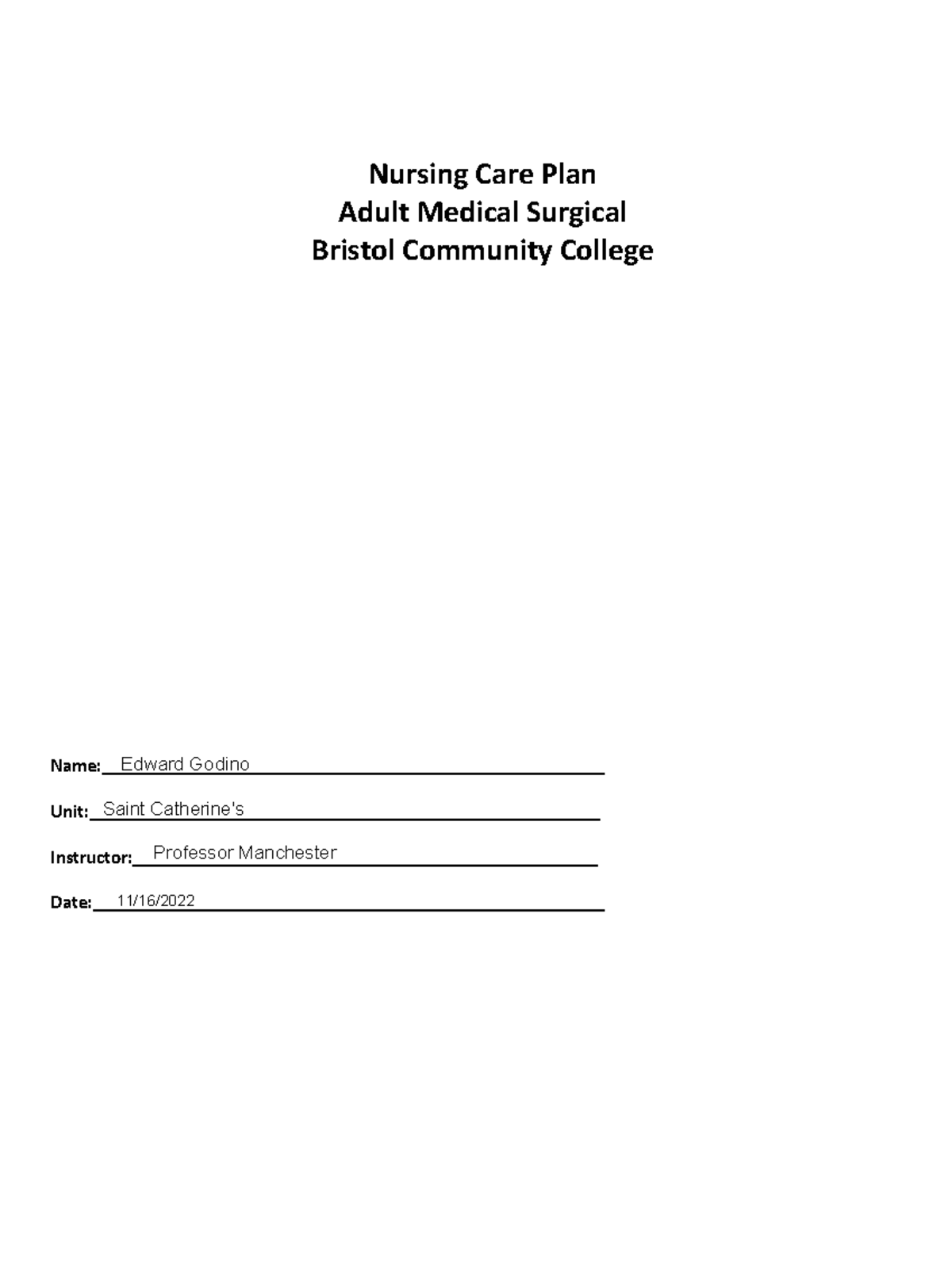 Nursing Care Plan Cardiac Cath Nursing Care Plan Adult Medical