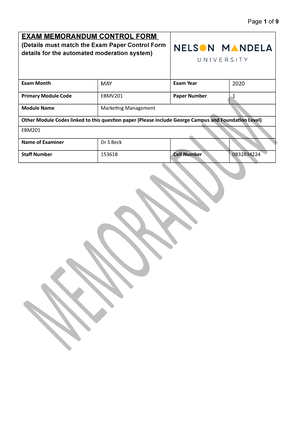 ebm business plan assignment