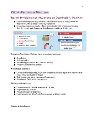 Ipass 1 Med Surg - class notes - Chapter 9 Management for acute ...