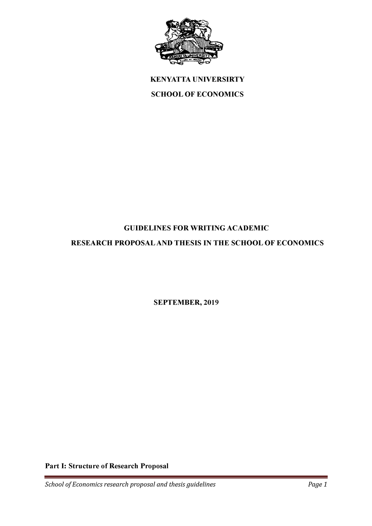 kenyatta university thesis guidelines