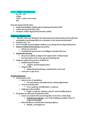 21 eating disorders - Psych notes - Chapter 21 - Eating Disorders ...