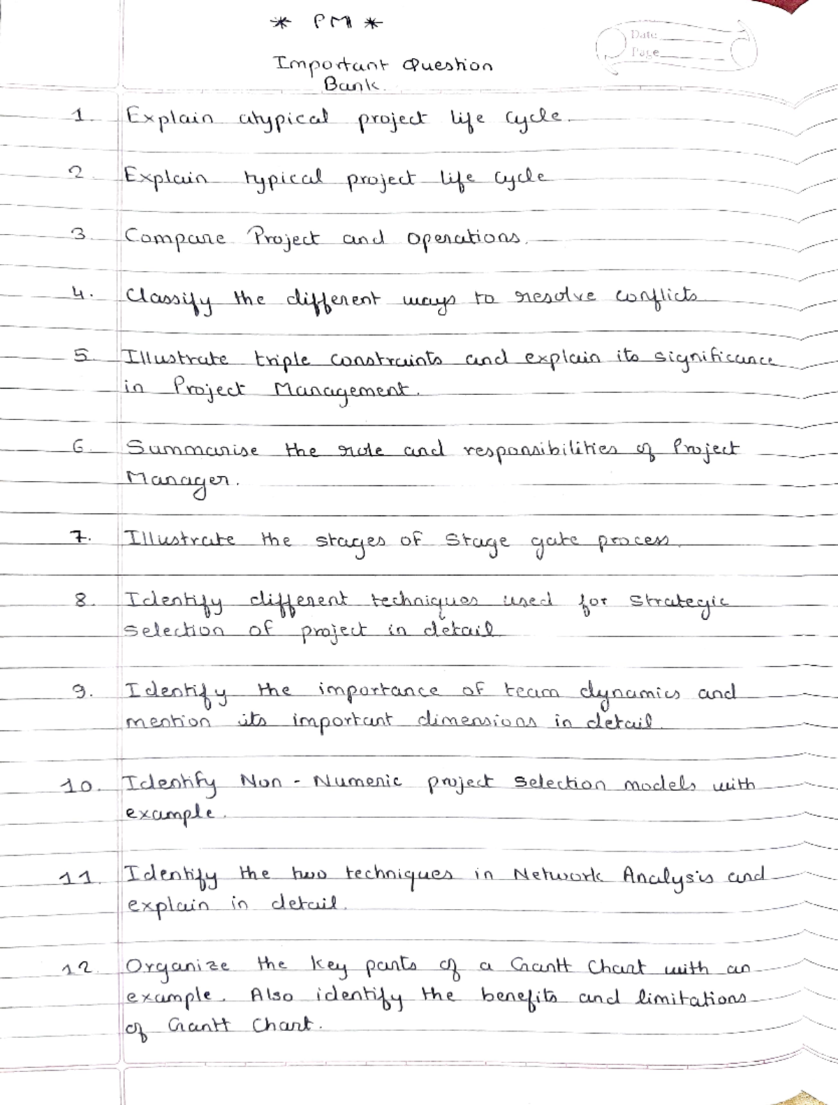PM QB 2 - notes - so the idenhy beniacnd a2 heOrqanizekey cpcanta a ...