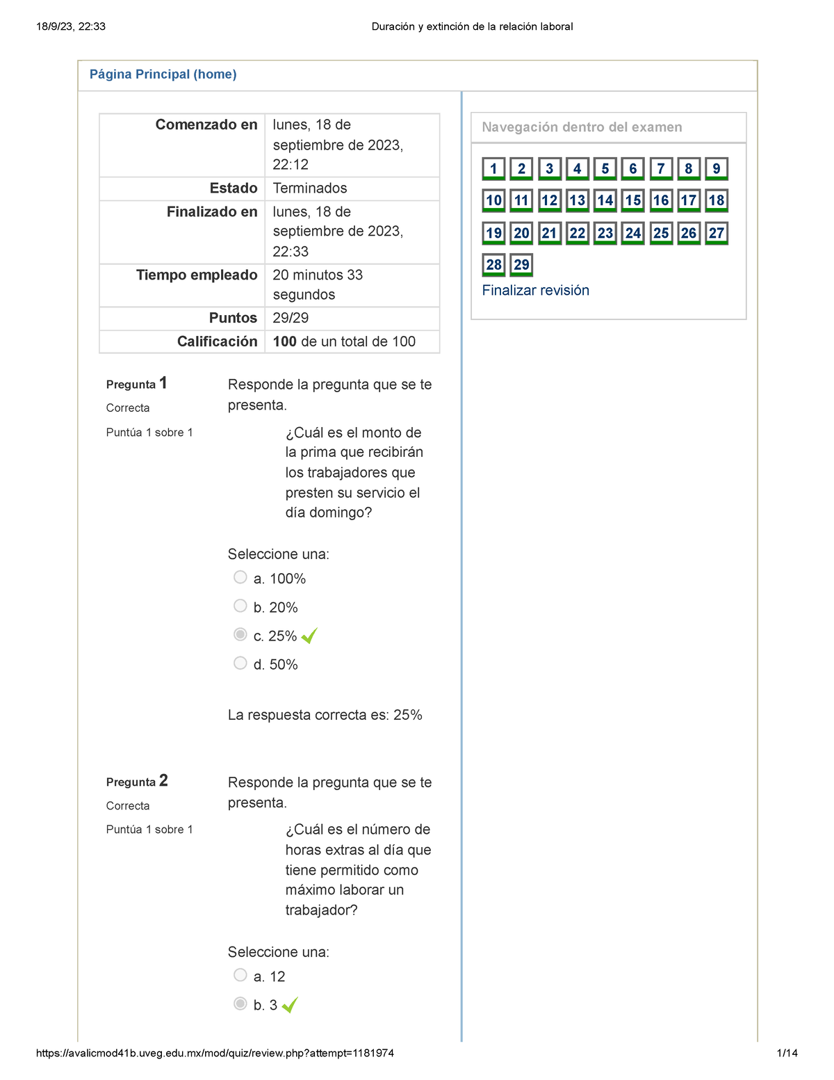 Duración Y Extinción De La Relación Laboral 100 - Página Principal ...