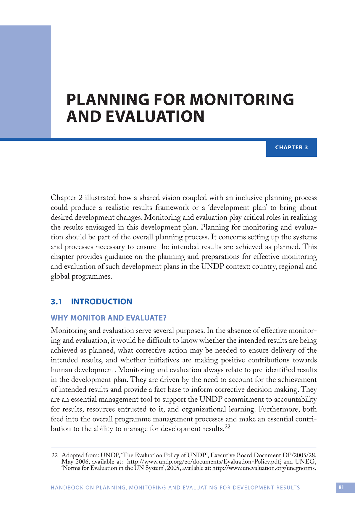 research papers on monitoring and evaluation