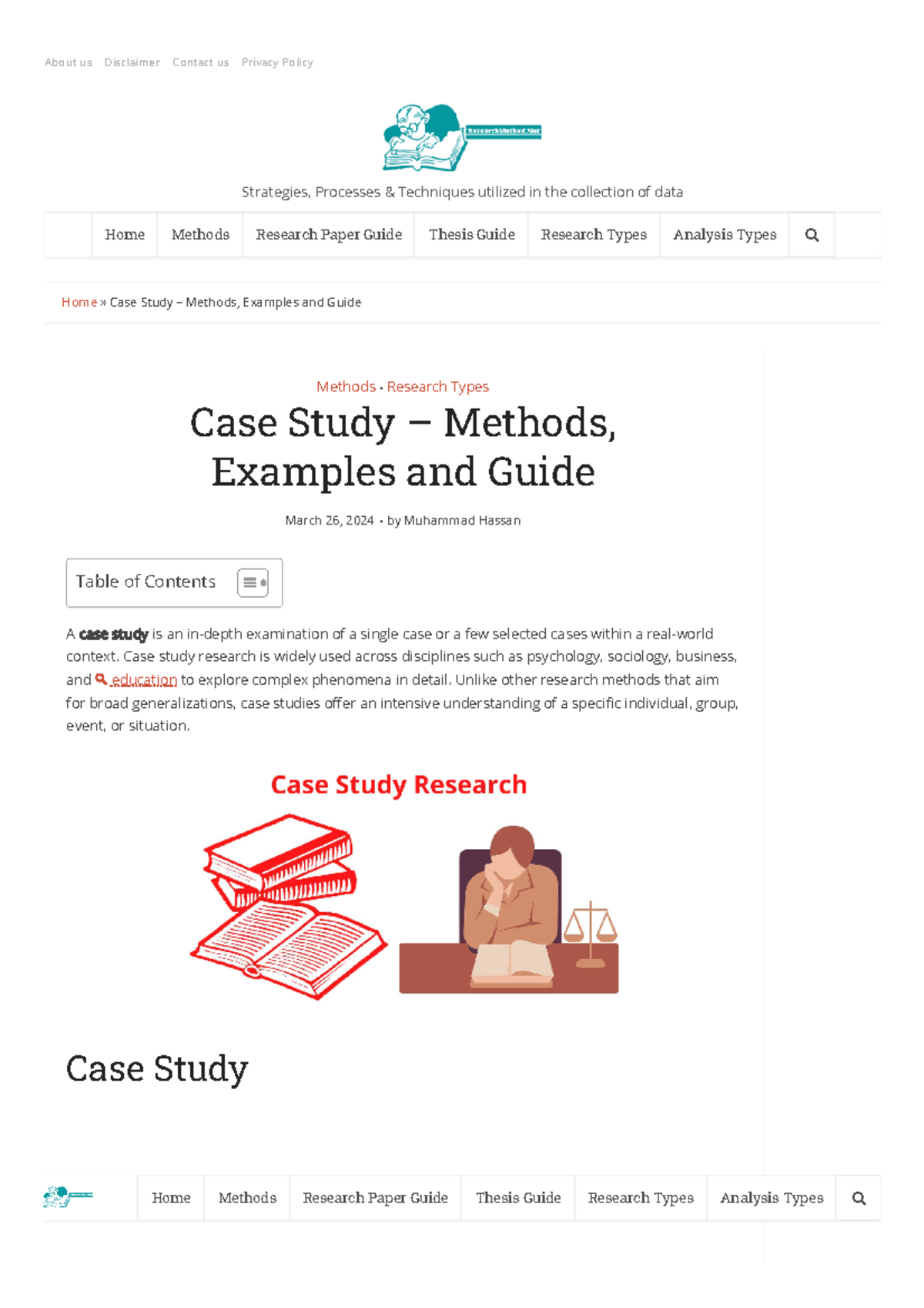 Case Study - Methods, Examples and Guide - Research Method - Methods ...