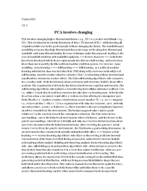 6 Multilinear subspace learning Corinna Stock CS 6 Multilinear