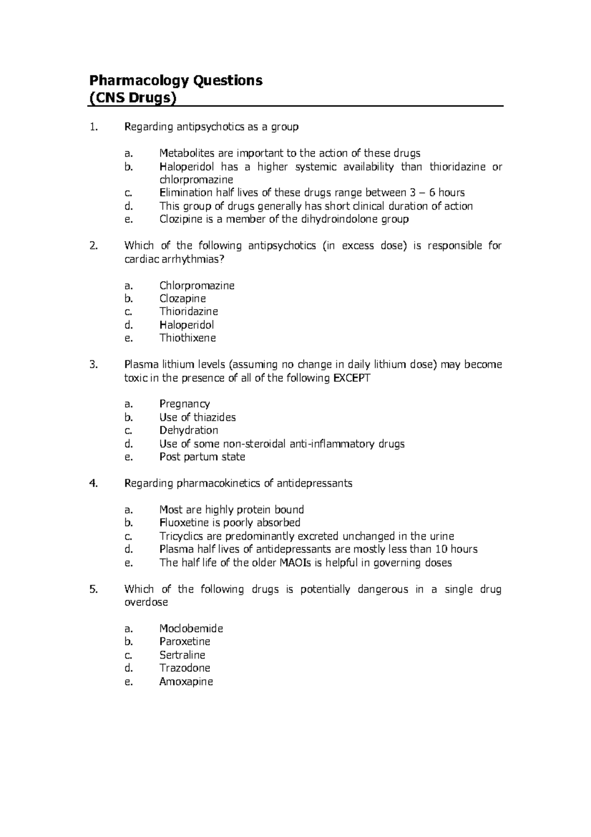 cns-1-online-pharmacology-questions-cns-drugs-regarding