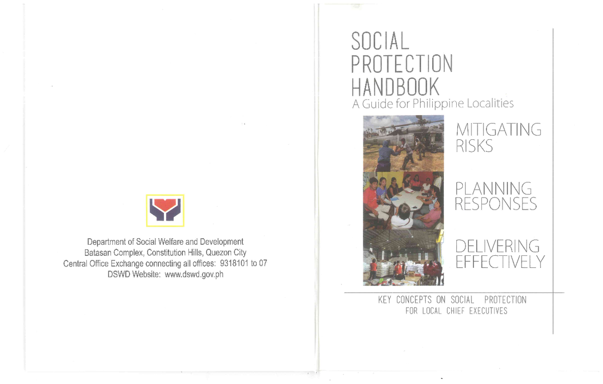 Scanned copy - SP handbook - SOCIAL PROTECTION HANDBOOK A Guide for ...