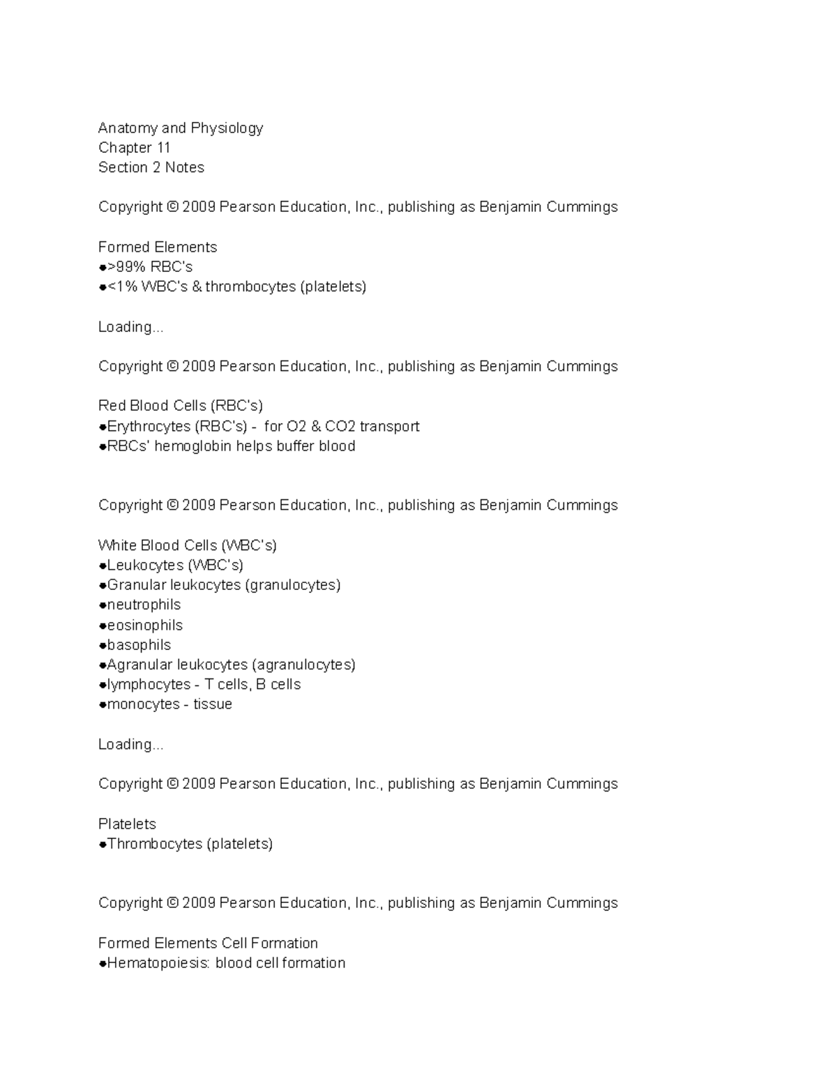 anatomy and physiology chapter 12 homework