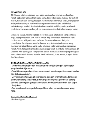 Perniagaan 3 Syahira - Contoh Kerja Khusus - 1 PENGENALAN Nama ...