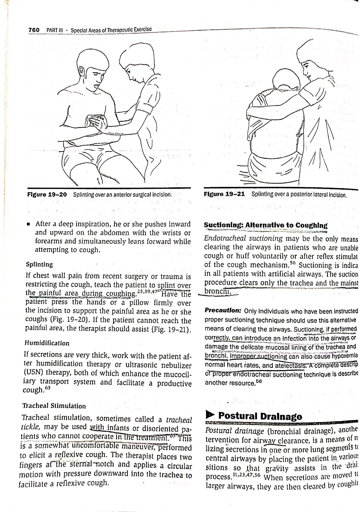 Postural drainage - Respiratory Physiology - Studocu