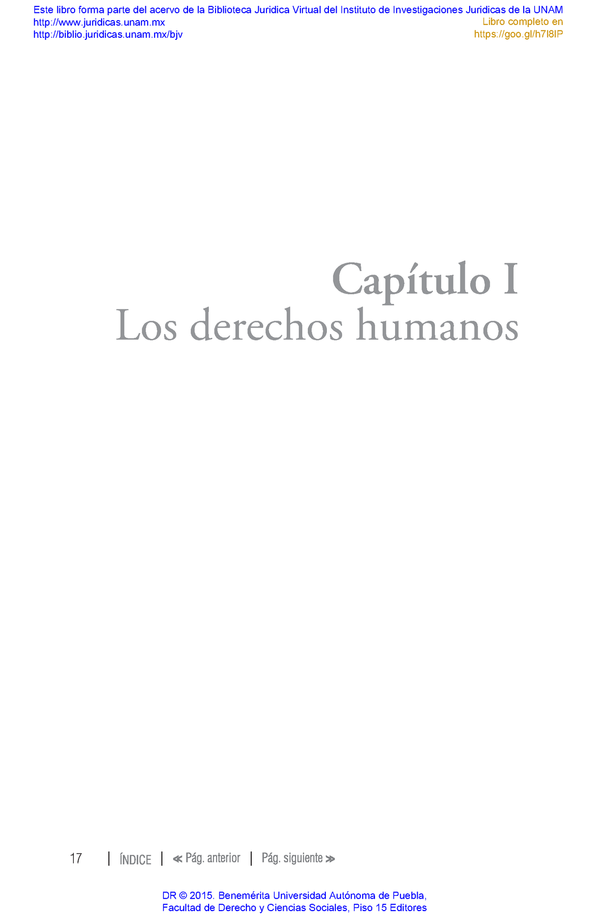 Los Derechos Humanos - 17 Capítulo I Los Derechos Humanos Juridicas ...