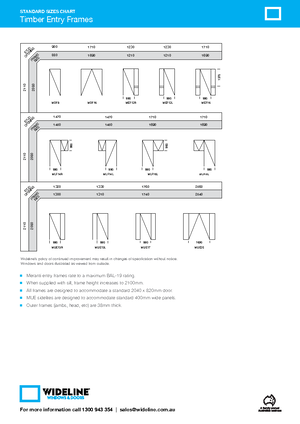 Wideline Sliding Window Standard Size - For more information call 1300 ...