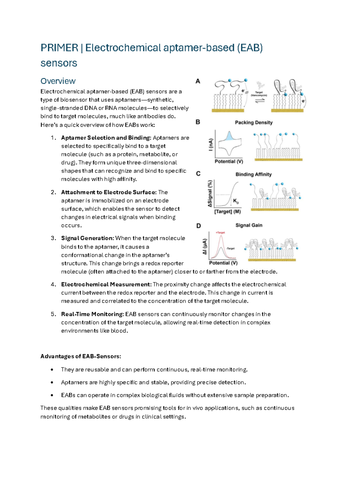 Eabs - EAB summary on lecture including REFs - PRIMER | Electrochemical ...