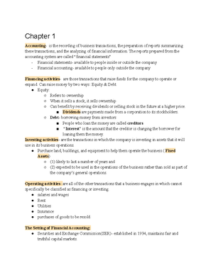 Accounting Checkpoints - Which of the following is primarily ...