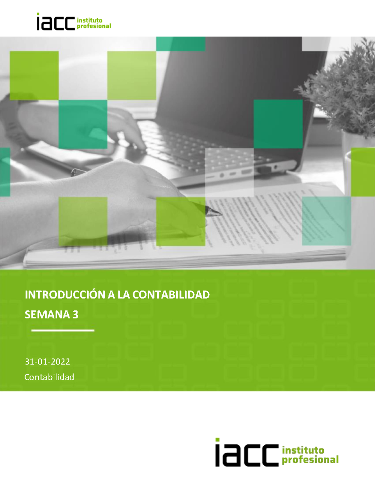 S.n Tarea S 3 IC - INTRODUCCI”N A LA CONTABILIDAD 3 1 - 01 - 2022 ...