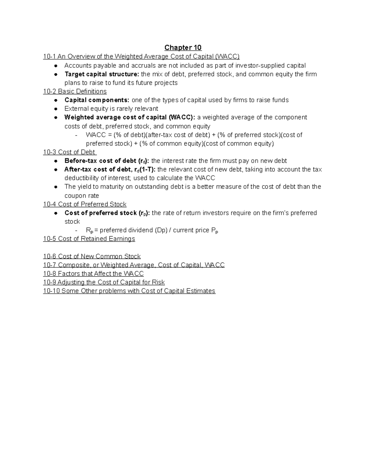 financial-management-ch-10-chapter-10-10-1-an-overview-of-the