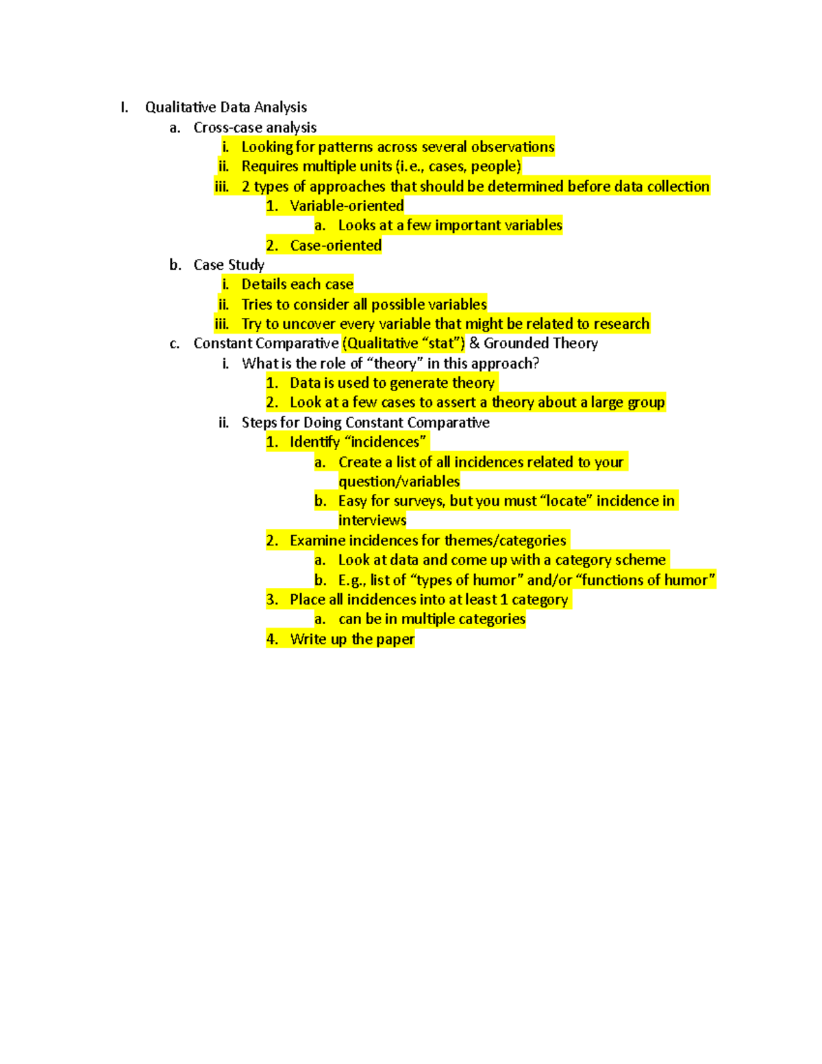 qualitative-data-analysis-review-for-exam-3-i-qualitative-data