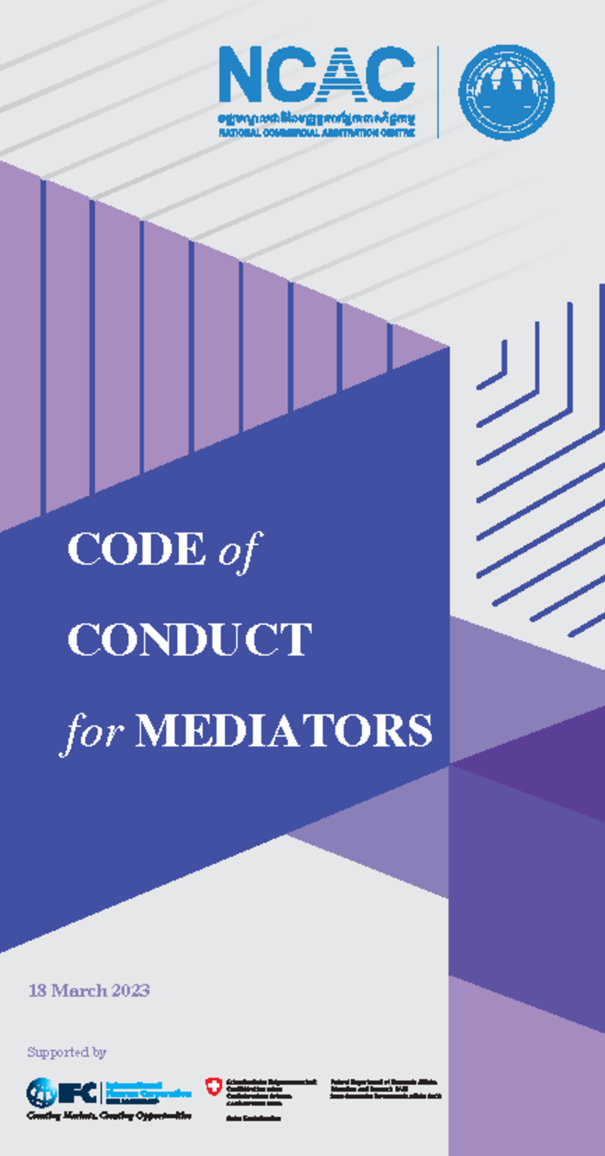 [EN] NCAC Code of Conduct of Mediator - CODE of CONDUCT for MEDIATORS ...