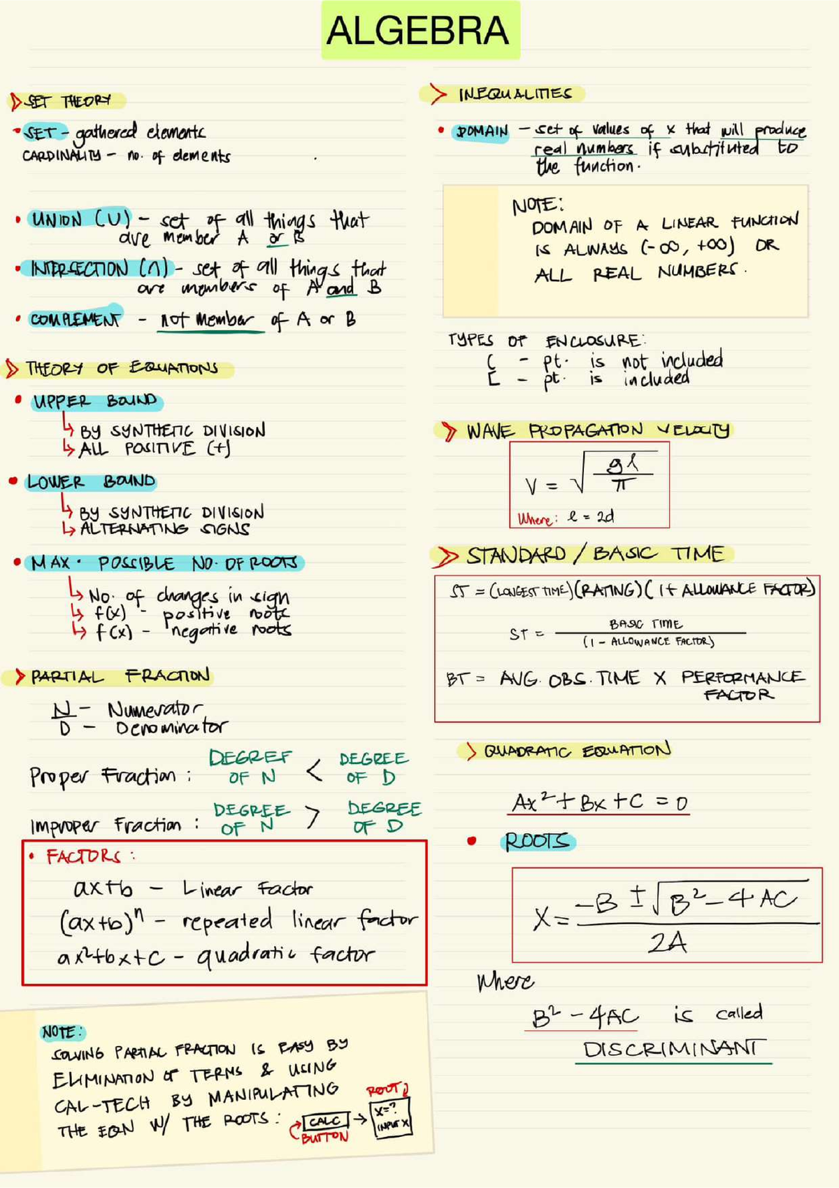 Formula - Engineering MATH - Mathematics in the Modern World - Studocu