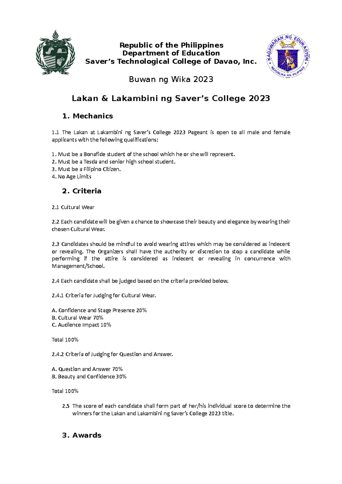 Belbin team roles self perception questionnaire - Department of ...