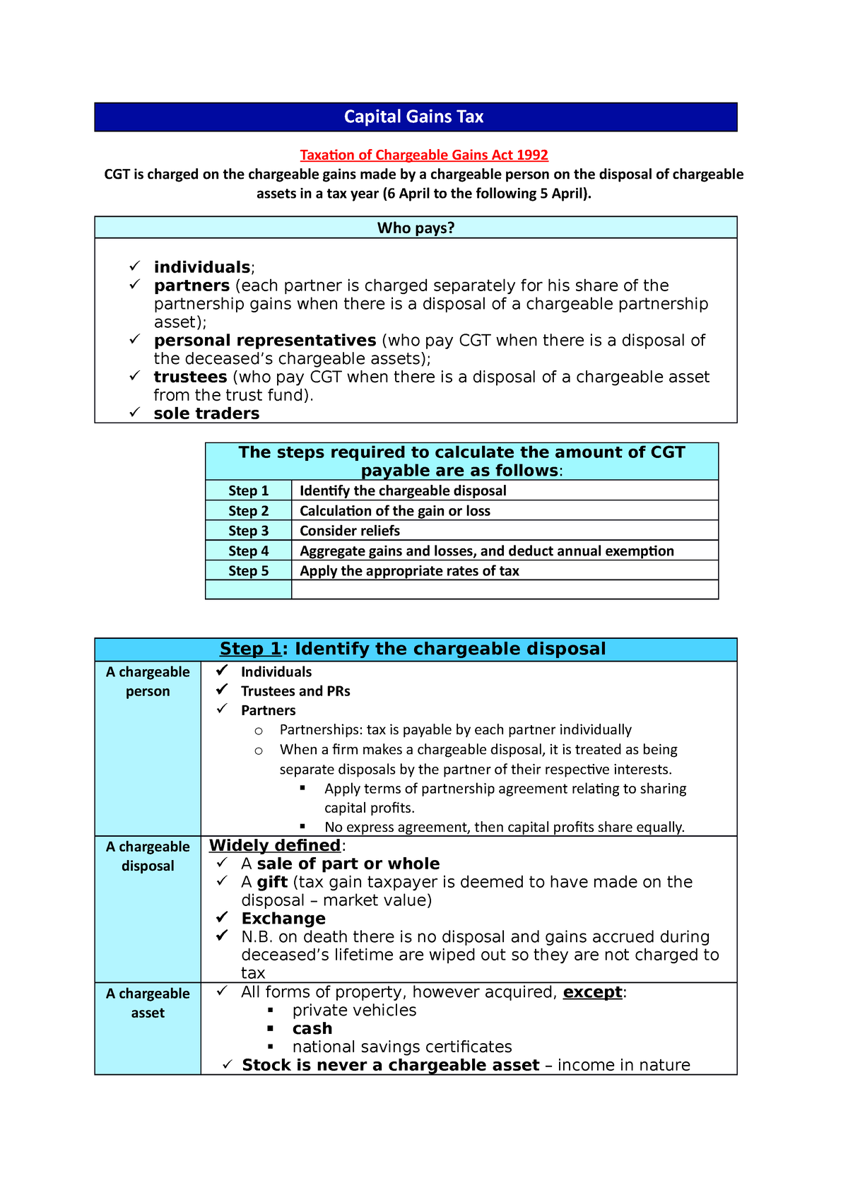 capital-gains-tax-w8-part-2-capital-gains-tax-taxation-of-chargeable