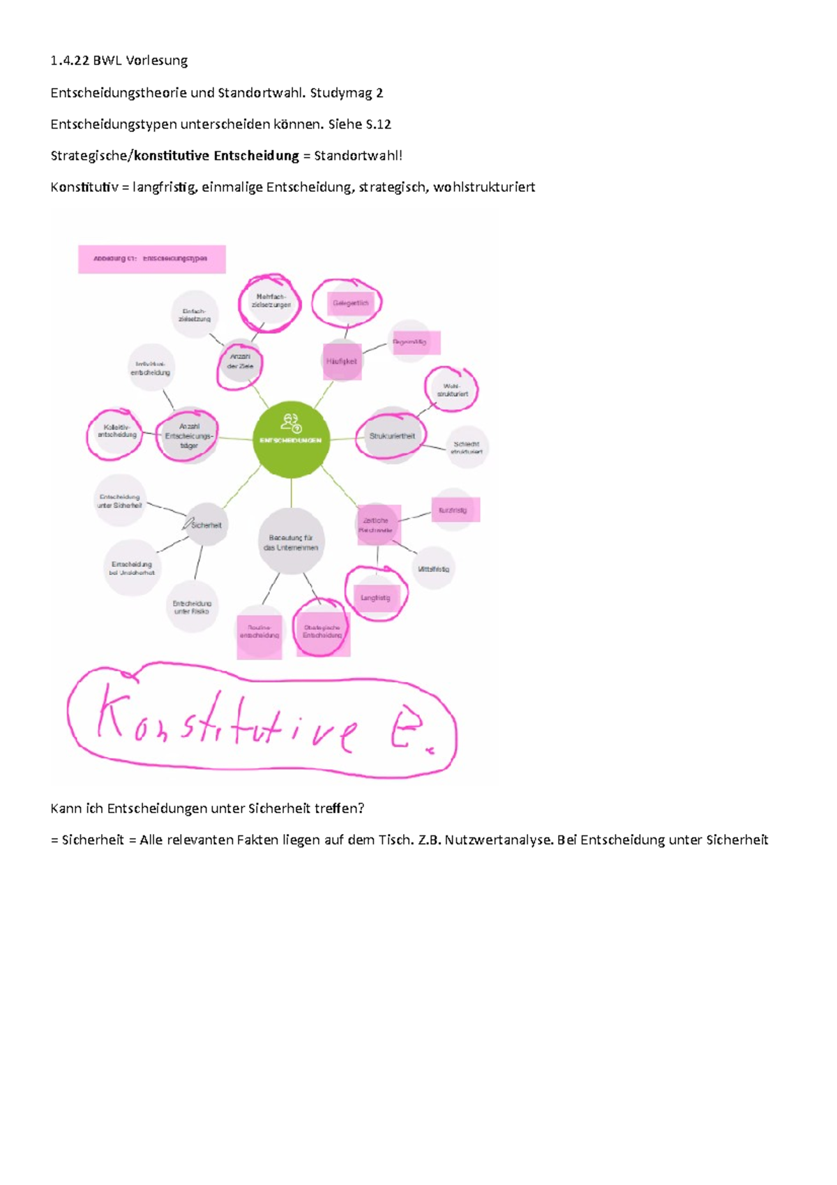 1.4.22 Vorlesung Bwl - Betriebswirtschaft - 1.4 BWL Vorlesung ...