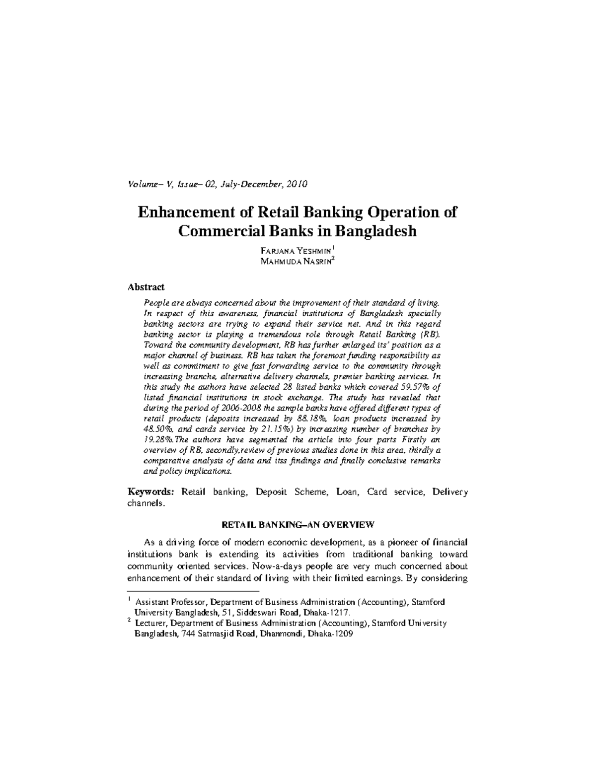 article-enhancement-of-retail-banking-operations-b-301-volume-v