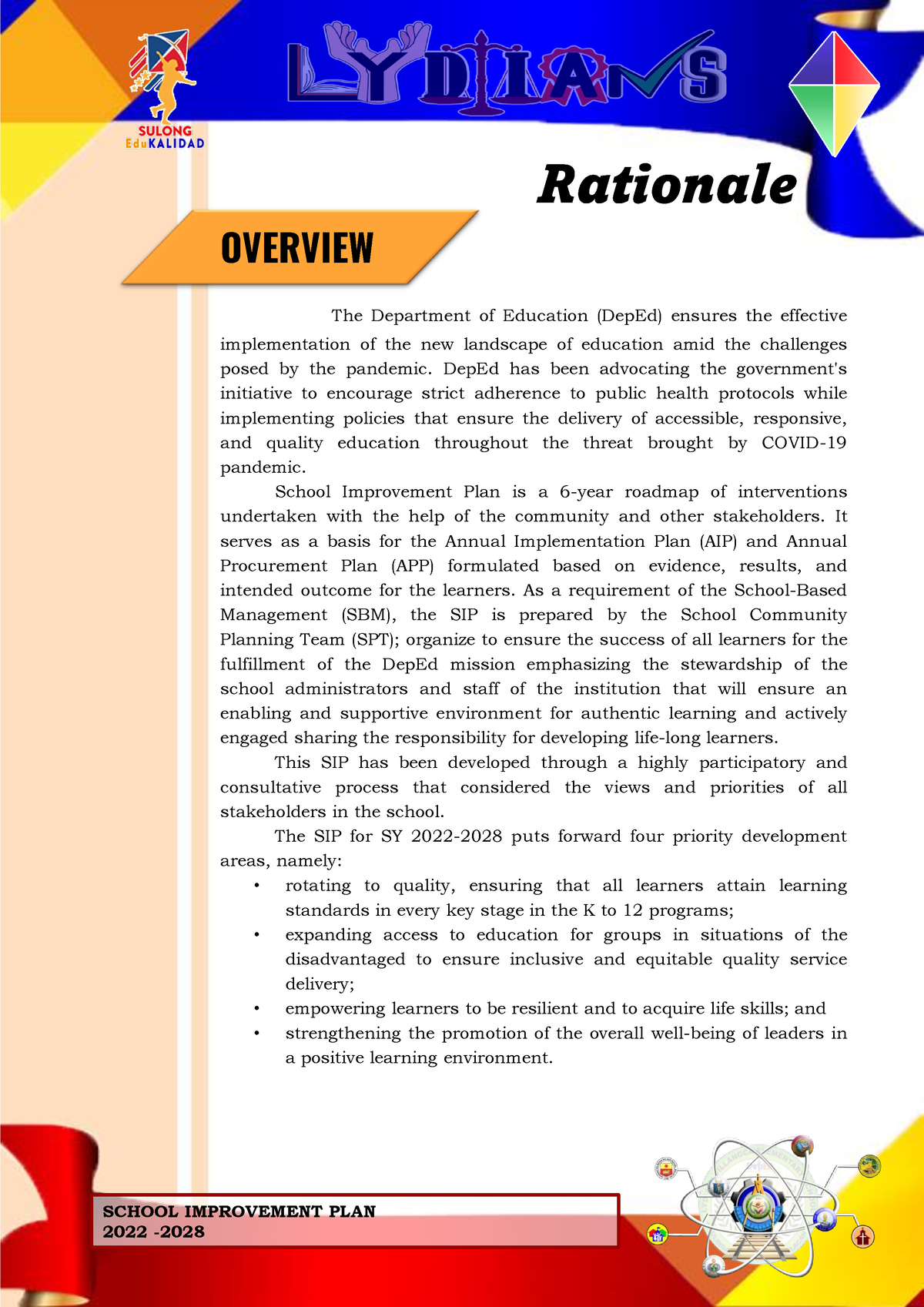 research methodology in sip report