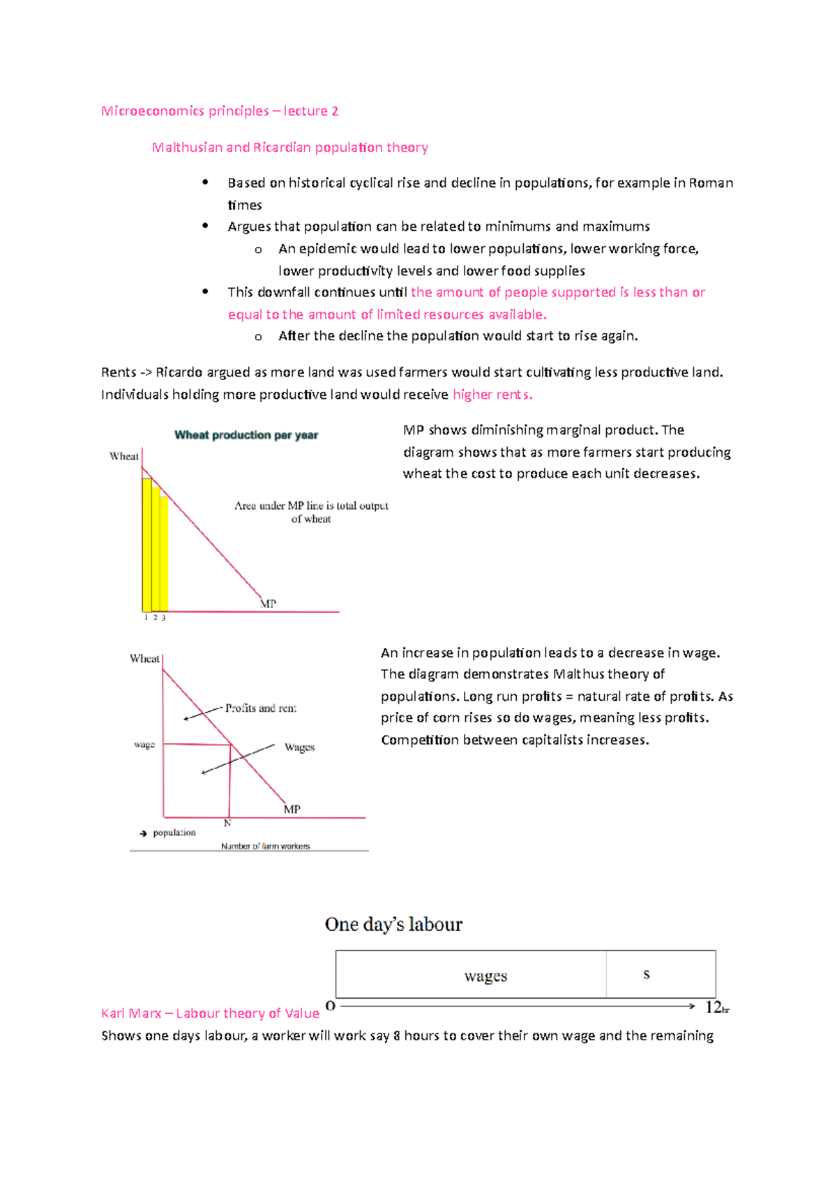 Lecture 2, Background, population theory, PPC - Microeconomics ...