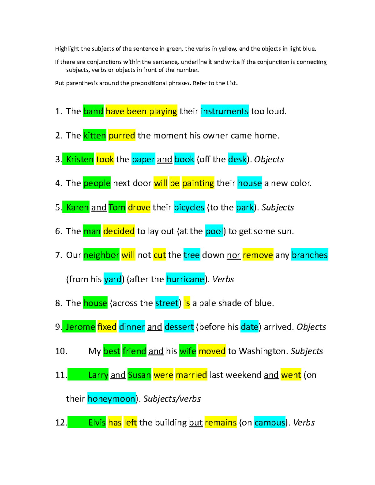 Coordinating Conjunctions. Simple Sentences Fanboys altered for Canvas