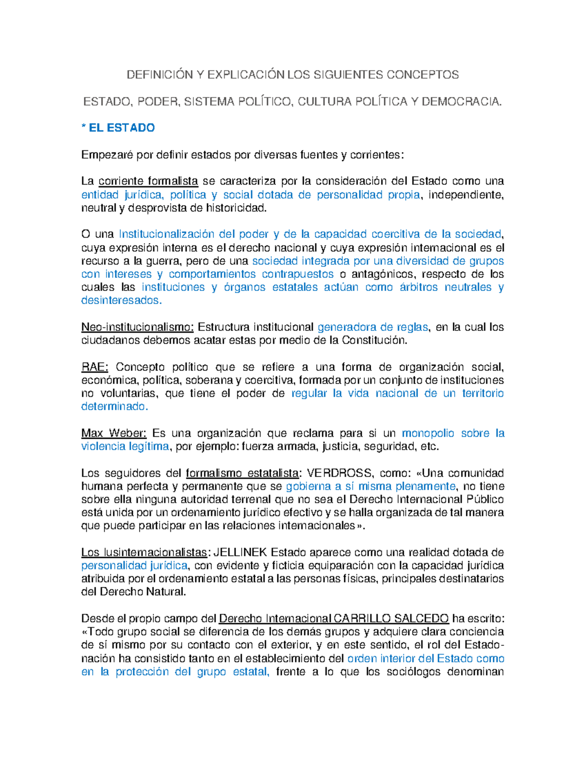 Definición Y Explicación LOS Siguientes Conceptos - DEFINICIÓN Y ...